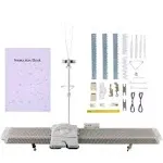 Knitting Machine and Accessories, LK150 150 Stitches 6.5mm Mid Gauge Plastic ...