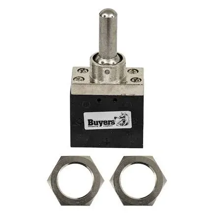 Buyers Products BAV020T Neutral Lockout Toggle Valve Only - Momentary Switch, For Use With Hoist Applications, Tailgate, Cylinders, Pumps, Dump Body Hardware & Accessories