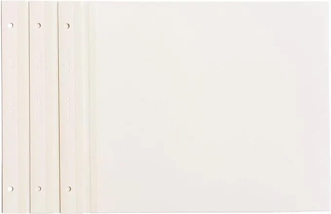 Refill Pages for Newport 8.5x11 Scrapbook White