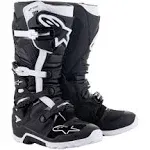 TECH 7 ENDURO DRYSTAR BOOTS BLACK/WHITE SZ 9