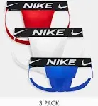 Nike Men`s Dri-FIT Essential Cotton Stretch Jock Strap 3 Pack