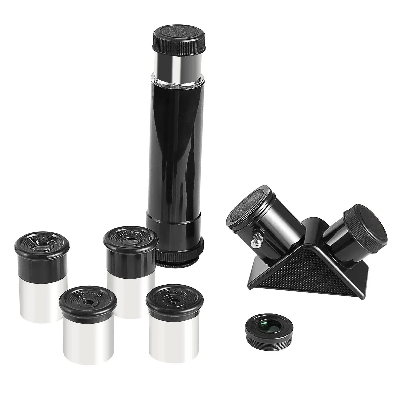 Celticbird 0.965inch Telescope Accessory Kit for 0.965 Telescope - Comes with Four Eyepieces 4mm/6mm/12.5mm/ 20mm , One Diagonal, A 3X Barlow Lens