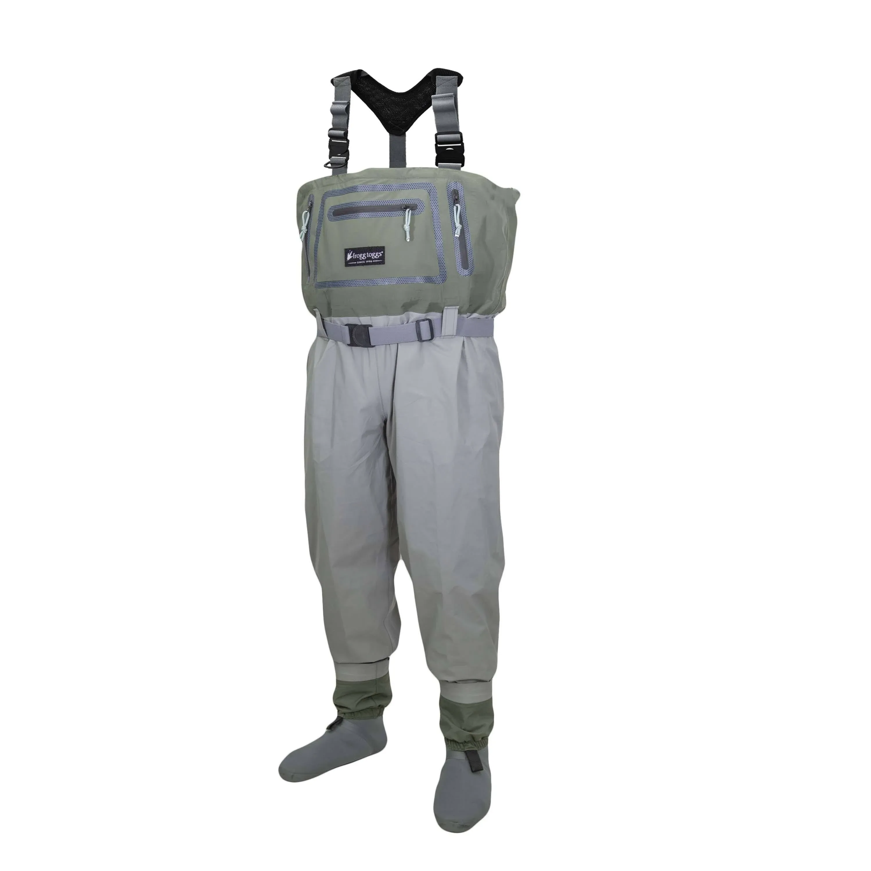 FROGG TOGGS Men's Hellbender Elite Ultra-light Stockingfoot Fishing Chest Wader