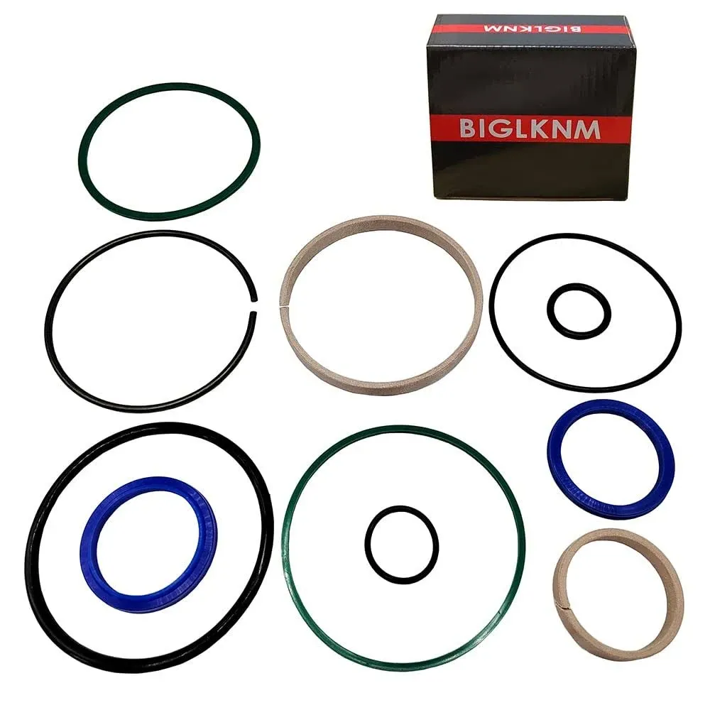 Hydraulic Log Splitter Cylinder Rebuild Seal Kit Compatible with 4.0"Bore x 1.75" Rod Cylinde (4.0"Bore x 1.75" Rod Cylinde)