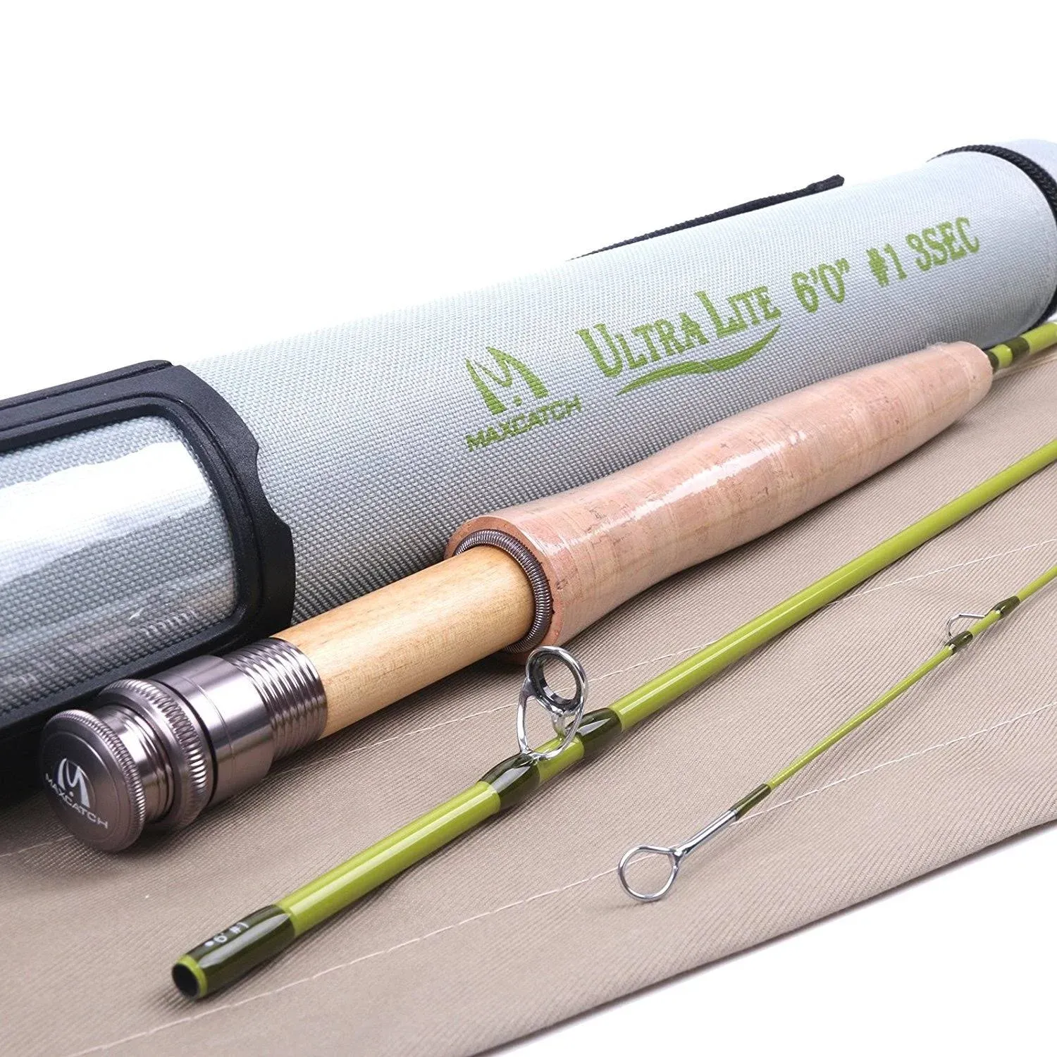 Maxcatch Ultra-Lite Fly Rod for Stream River Panfish/Trout Fishing 1/2/3 Weight and Combo Set Available