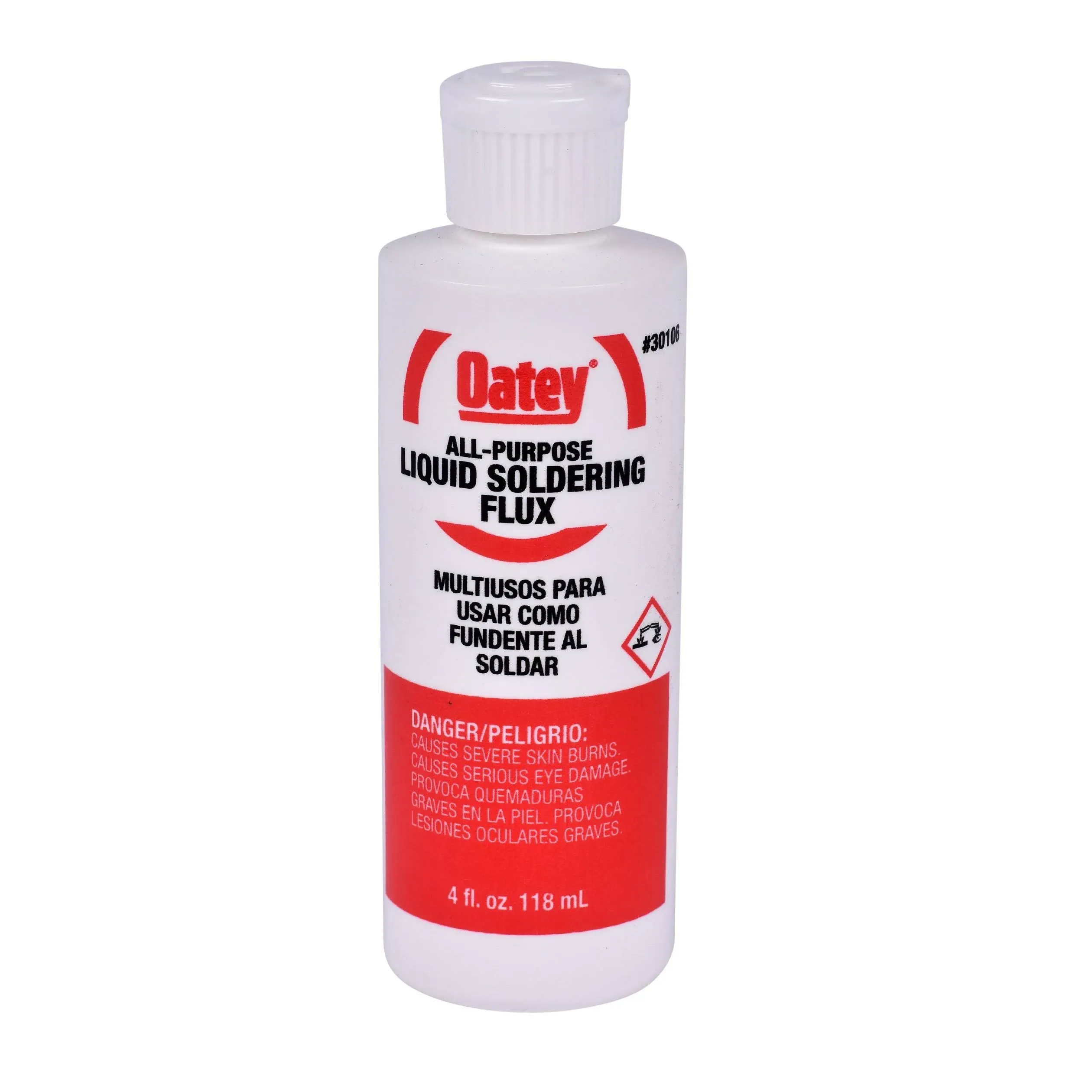 Oatey 30106 Soldering Liquid Flux, 4 oz, No 11