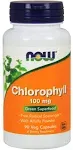 Now Foods Chlorophyll - 100 mg - 90 Capsules