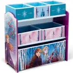 Disney Frozen 2 Design and Store 6 Bin Kids&#039; Toy Organizer PR