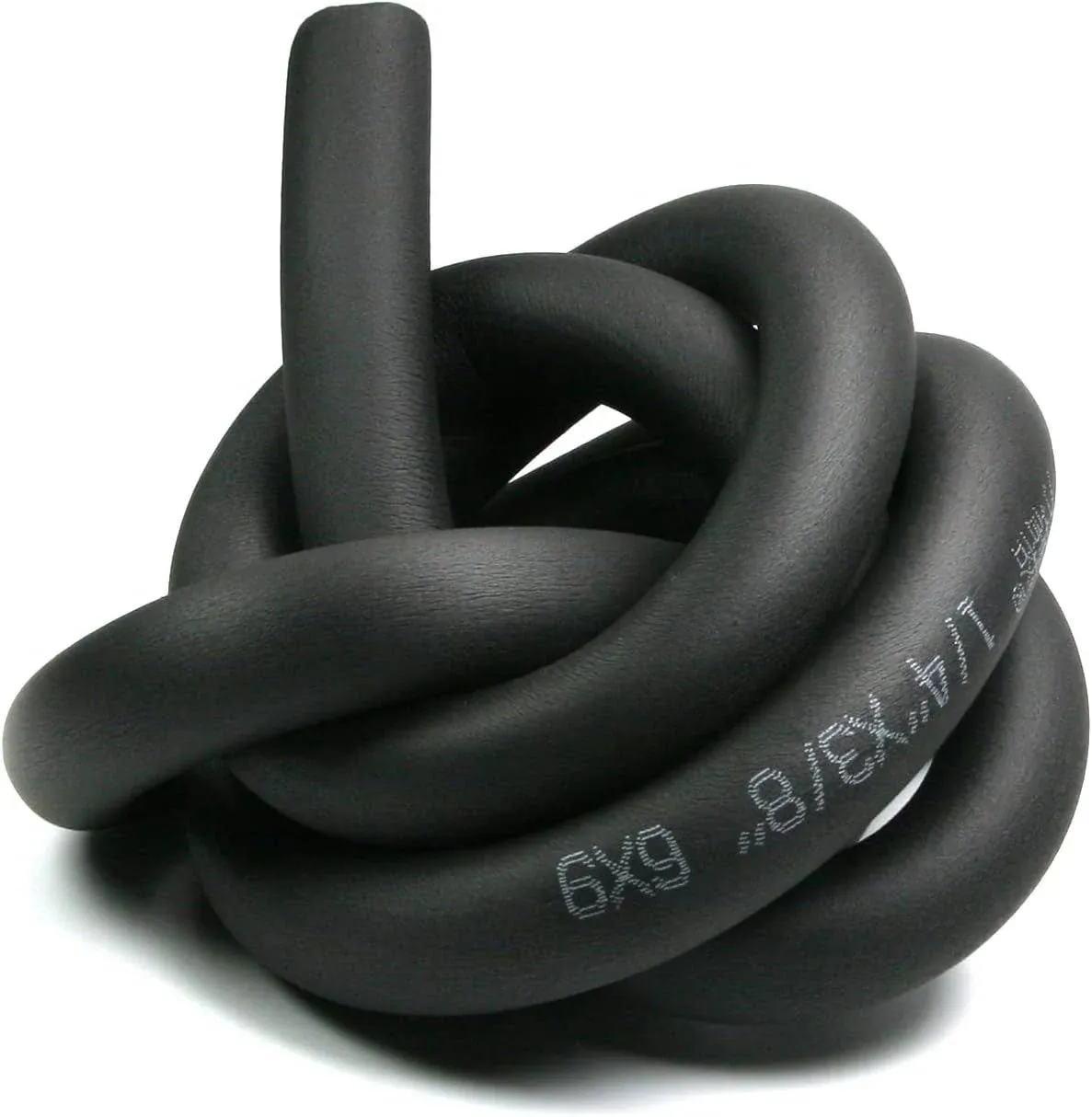 5.9Foot Length Foam Hose Foam Tubing Pipe Insulation Tubing Air Conditioner Heat Insulation Pipe for Air Conditioning Stripping Cotton Foam Preservation Pipe Black 0.23inx0.35in