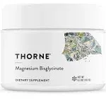 Thorne Magnesium Bisglycinate - Powdered Magnesium Formula - Support Restful Sleep, Muscle Recovery, Heart Health, and Metabolism - NSF Certified for Sport - Gluten-Free - 6.5 Oz - 60 Servings