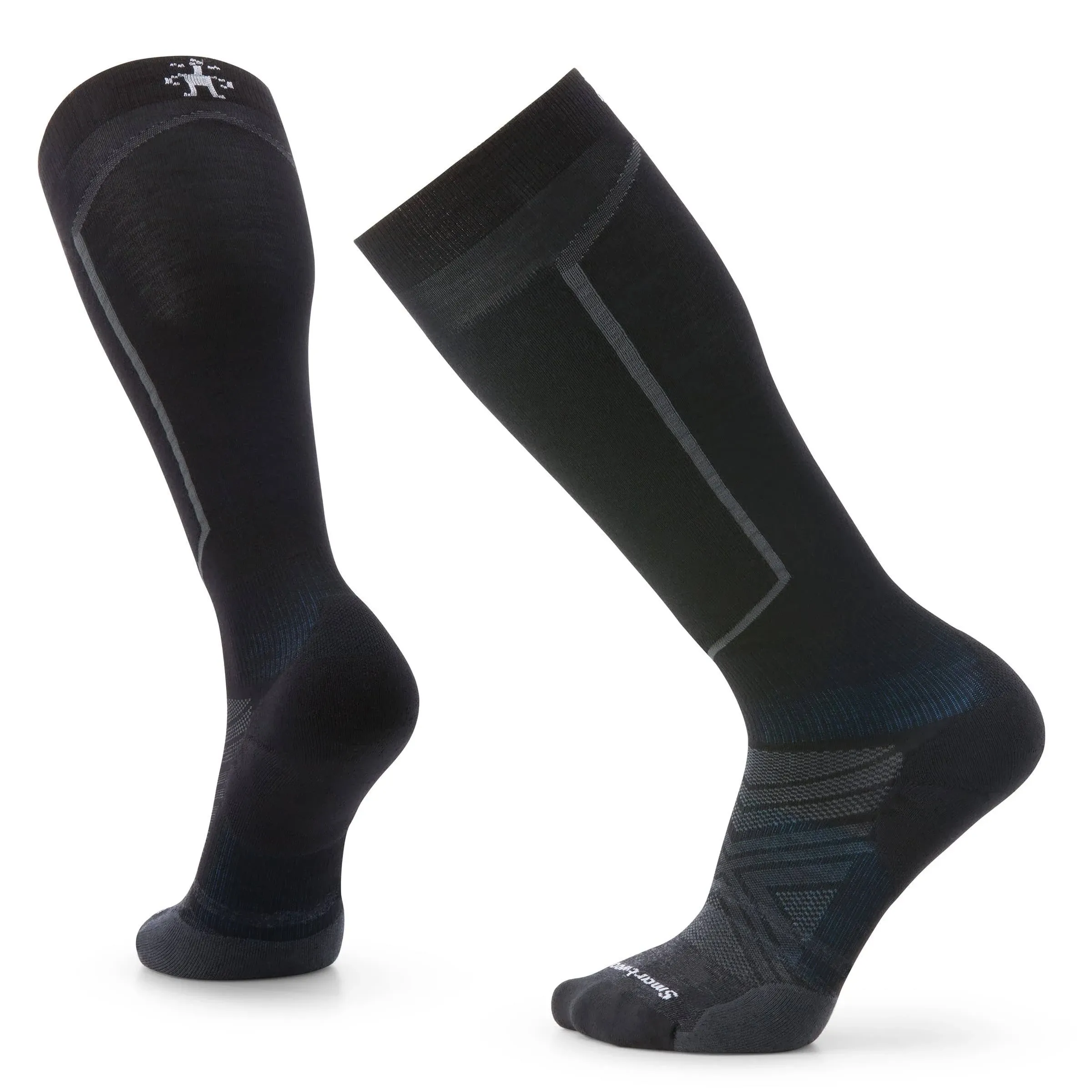 Smartwool Ski Targeted Cushion OTC Socks - Black