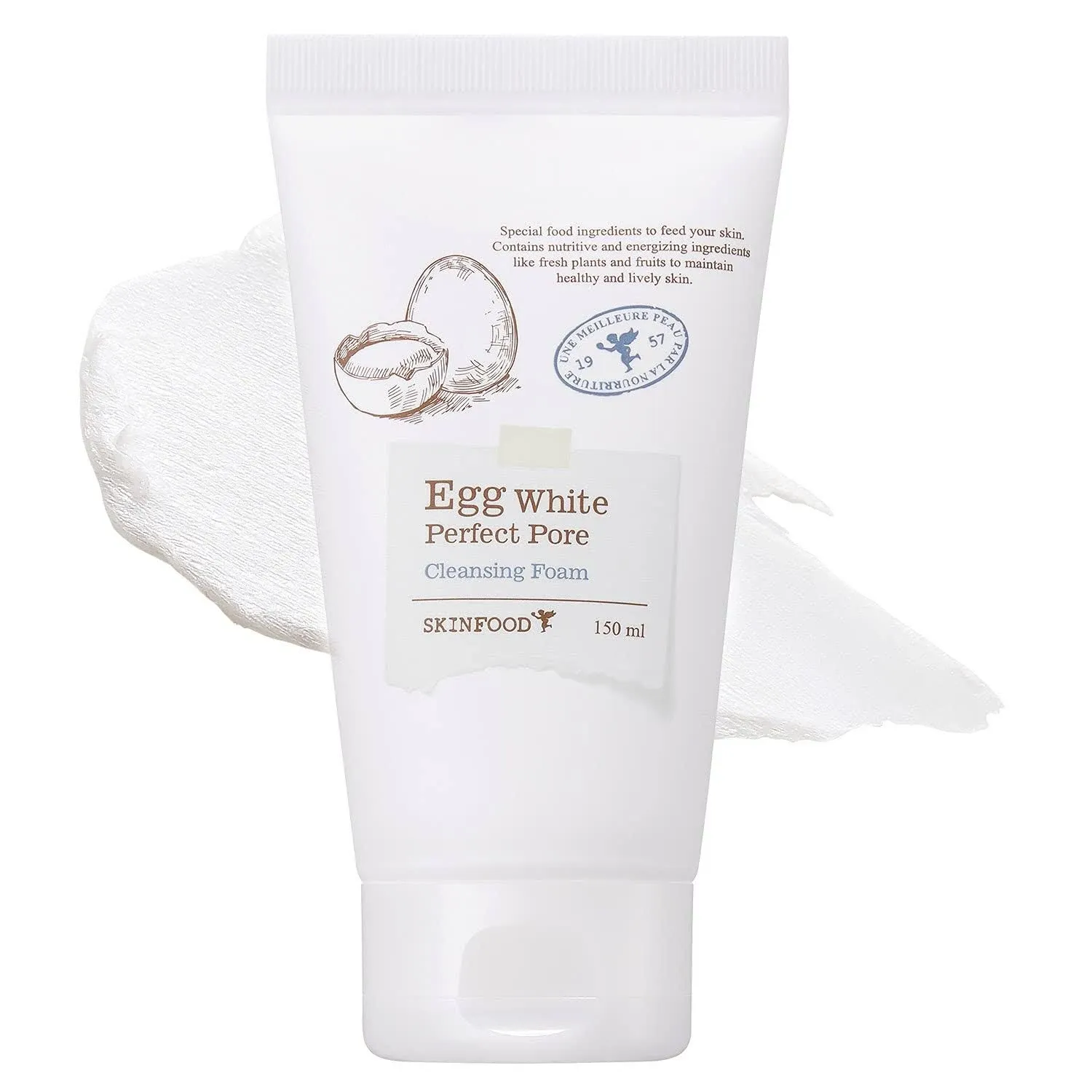 [ Skinfood ] Egg White Perfect Pore Cleansing Foam 150ml