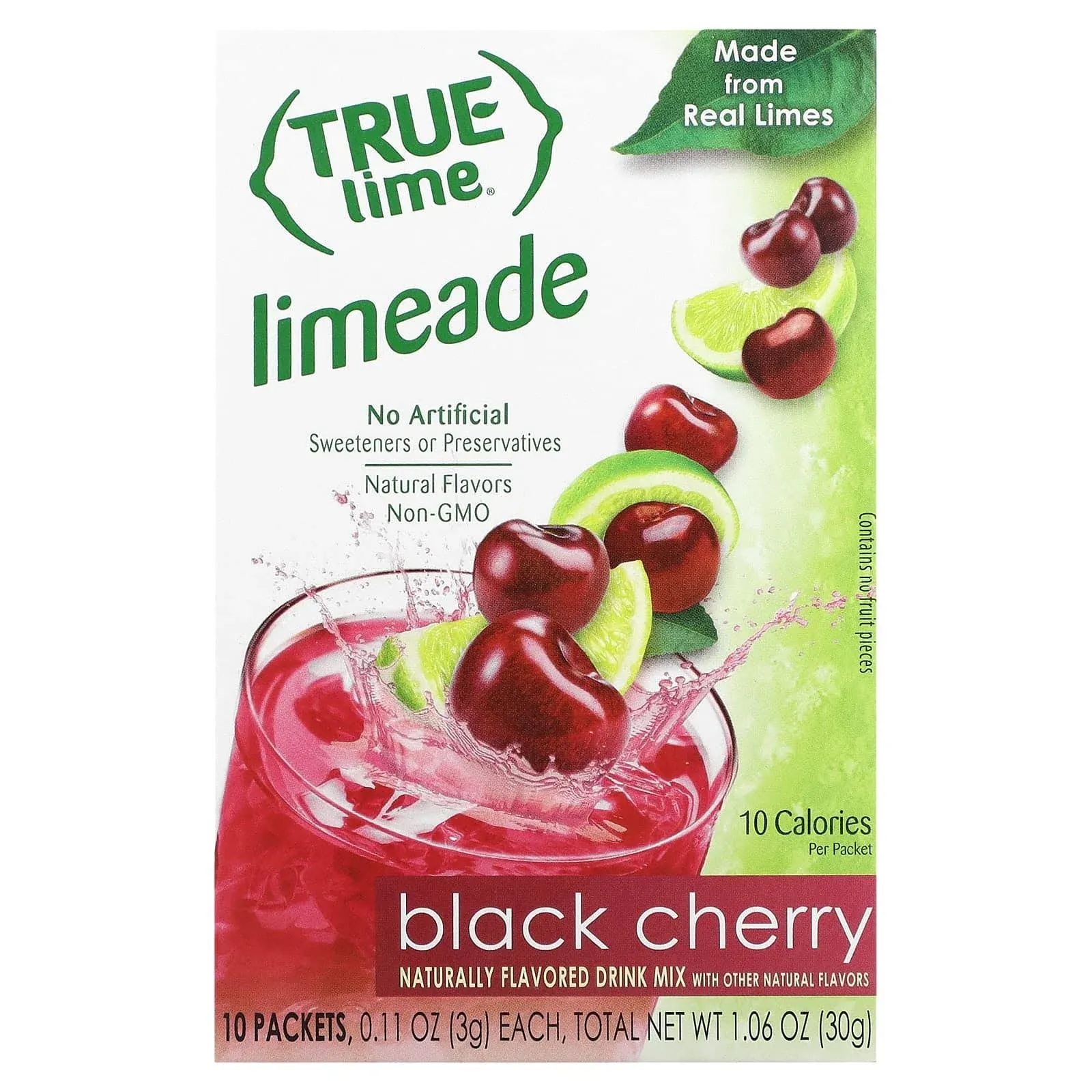 True Lemon Lemonade Drink Mix, Strawberry - 10 packets, 1.06 oz