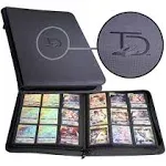 Topdeck 500 Card Pocket Binder Pro | 9 Pocket Trading Cards Album | Side Load Sleeves | Pokemon/MTG/Yugioh/TCG Folder | Trading & Sports Holder |