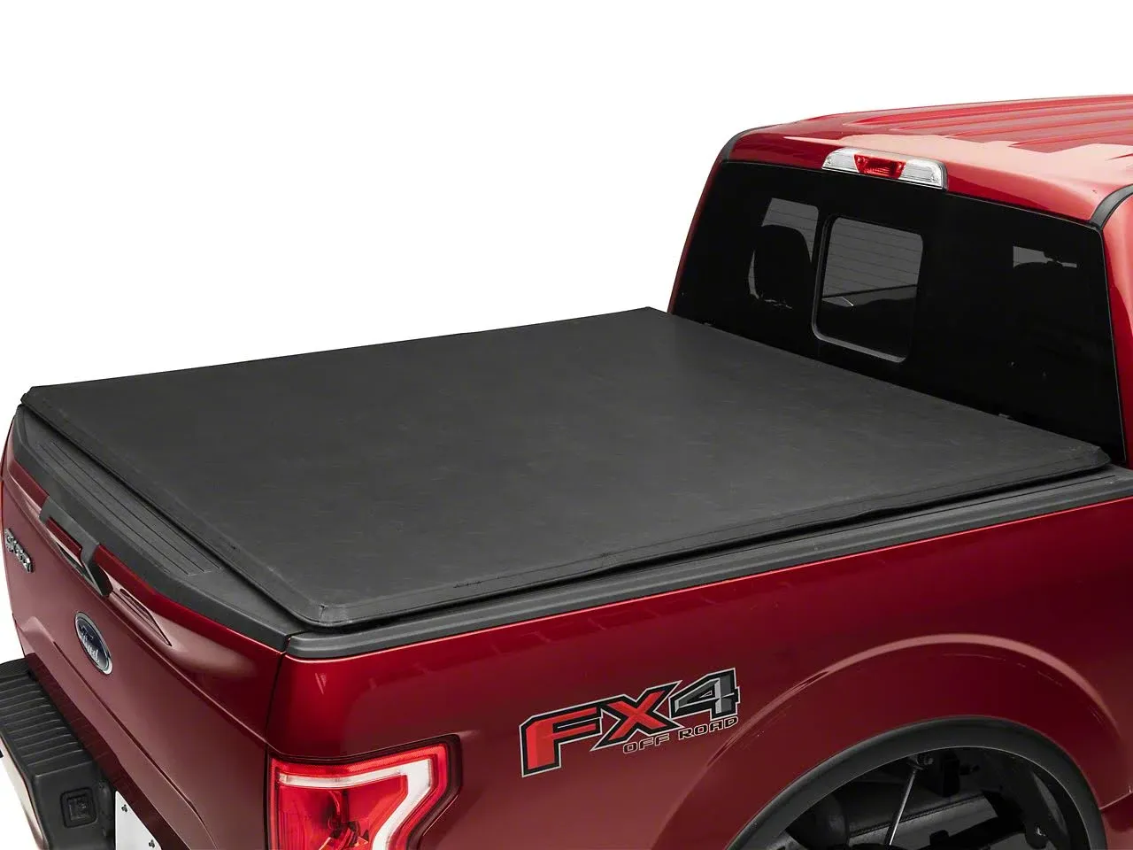 DNA Motoring TTC-TRISOFT-015 Pickup Truck Rear Trunk Bed Soft Tri-Fold