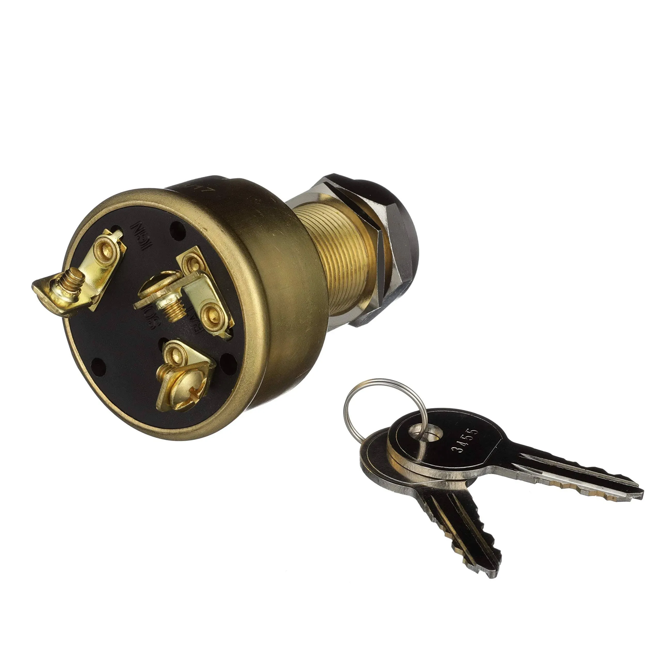 Seachoice Ignition Starter Switch Heavy Duty Brass