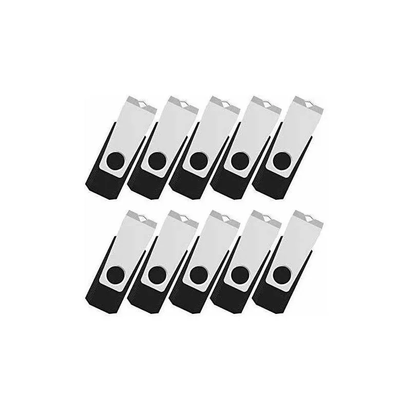 Kootion 20PACK 2GB USB 2.0 Flash Drive Metal Swivel Style Memory Stick PenDrive 