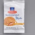 DAELMANS Stroopwafels, Dutch Waffles Soft Toasted, Caramel, Office Snack, Back to School, Mini Size, Kosher Dairy, Authentic Made In Holland, 1 Bulk Case, 200 Individually Wrapped Minis, 0.28 each