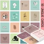 BRYTEFY 50 Affirmation Card Set