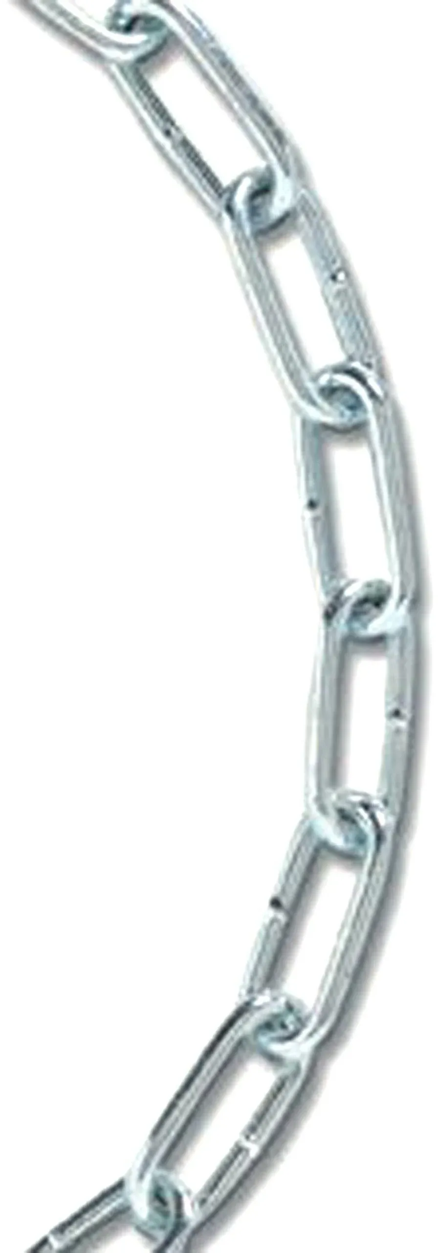 Koch 721876 No.4 by 100-Feet Coil Straight Chain, Zinc Plated