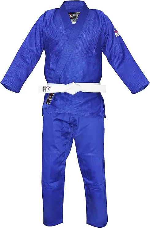 Fuji Single Weave Judo Gi Blue 1