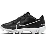 Nike Kids' Alpha Huarache Keystone 4 RM Baseball Cleats, Black/White