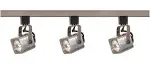 Satco Lighting TK347: 3 Light - MR16 - Square Track Kit - Line Voltage