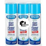 Spraiway Glass Cleaner Foam Action Cleaner with Cleaning Cloth