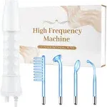 High Frequency Facial Wand - Uaike Portable Handheld Blue High Frequency Skin ...