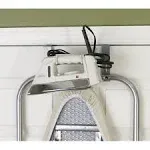 Household 144222 Self-closing Over-the-door Ironing Board With Iron Holder