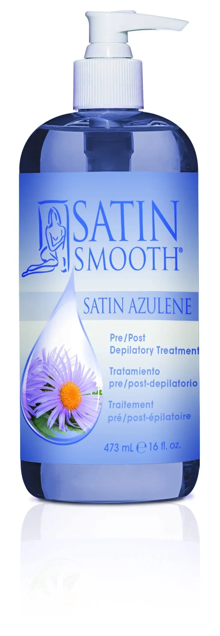 Satin Smooth Azulene Pre/Post Depilatory Treatment 16 oz