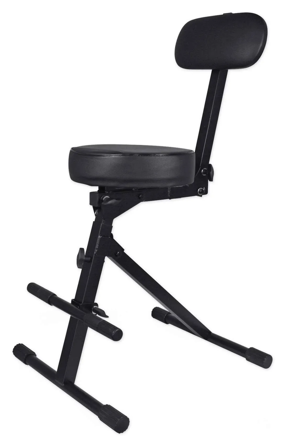 Rockville RDS42 Portable DJ/Guitar/Drum/Keyboard Padded Throne/Chair