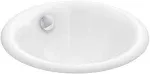 Kohler Iron Plains Round Drop-In/Under-Mount Bathroom Sink, White - Bathroom Sinks - by Buildcom | Houzz