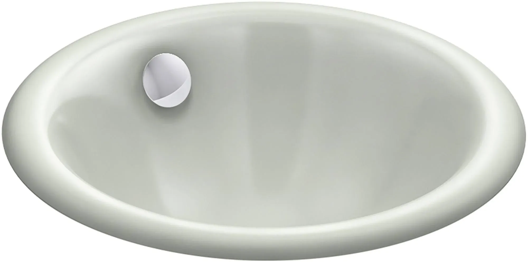 Kohler Iron Plains Round Drop-In/ Undermount Bathroom Sink