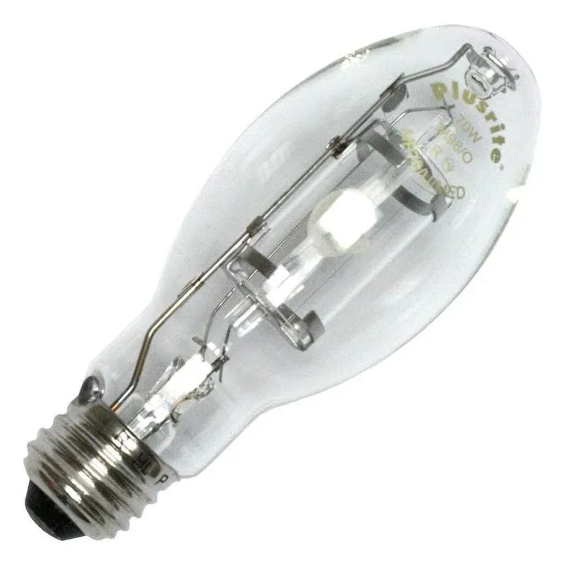 Plusrite MP70/ED17/U/4K 70W Metal Halide Lamp