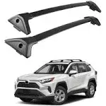 FLYCLE Roof Rack Cross Bars for RAV4 2013-2018 with Anti-Theft, CrossBars