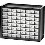 IRIS USA Screw Organizer, Hardware Storage 44 44 Drawer, Black 