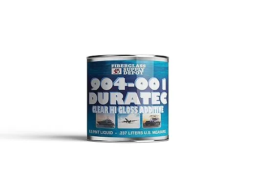 904-001 Duratec Clear Hi-Gloss Additive for Gelcoat (Half Pint)