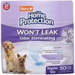 Hartz Home Protection Lavender Scent Odor Eliminating Dog Pads Regular