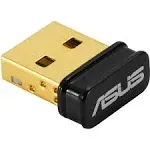 ASUS USB-BT500 Bluetooth 5.0 USB Adapter with Ultra Small Design, Backward Compatible with Bluetooth 2.1/3.x/4.x