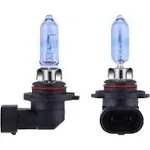 9005 Headlight Bulbs HB3 9005 Halogen Bulb with Super White Light Long Life Replacement P20D 12V/60W (9005, 2 Pack)