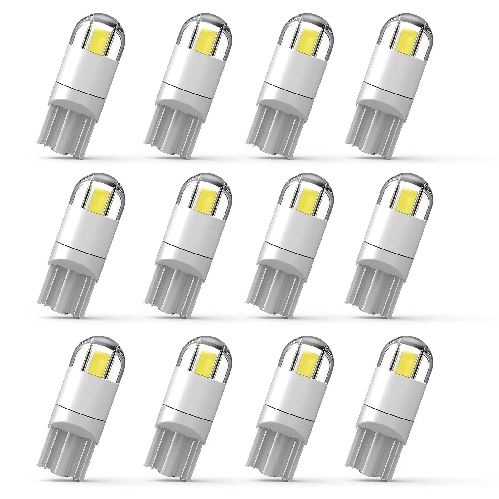 WEIMELTOY 194 Led Car Bulb 3030 Chipset 2SMD T10 194 168 W5W Led Wedge Light Bul