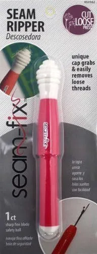 Seam Fix Seam Ripper & Thread Remover 653562 Cut Loose Press 1 per Pkg Pink