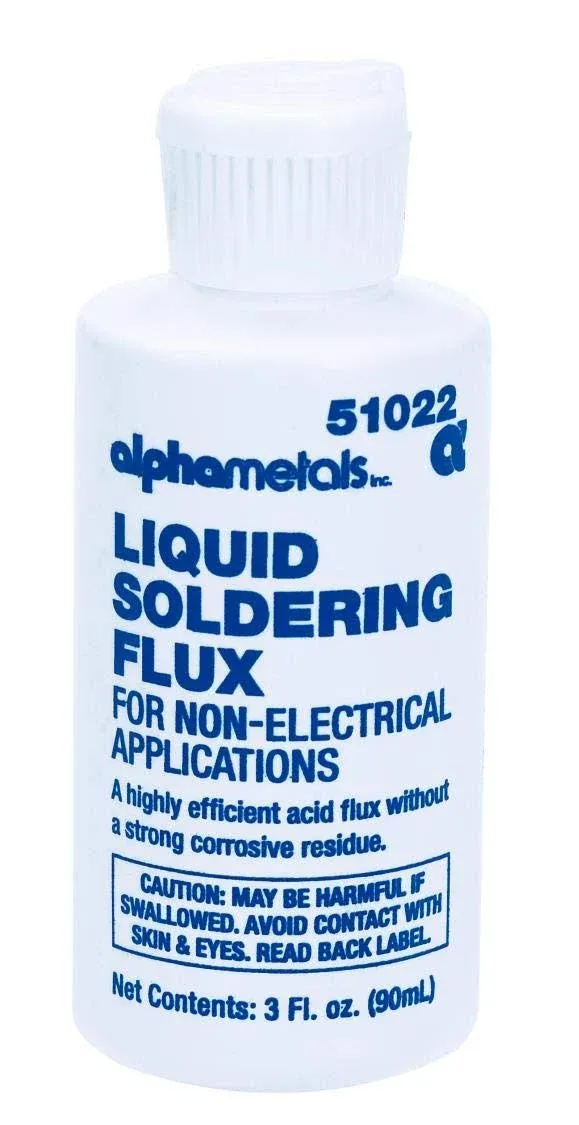 Alpha Metals AM51022 Acid LIQ Flux, 3 oz