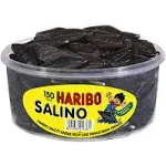 Haribo Salino 1.2 Kg - 150 Pieces - Licorice Lakritz Box - 42 Oz. Or 2.6lbs