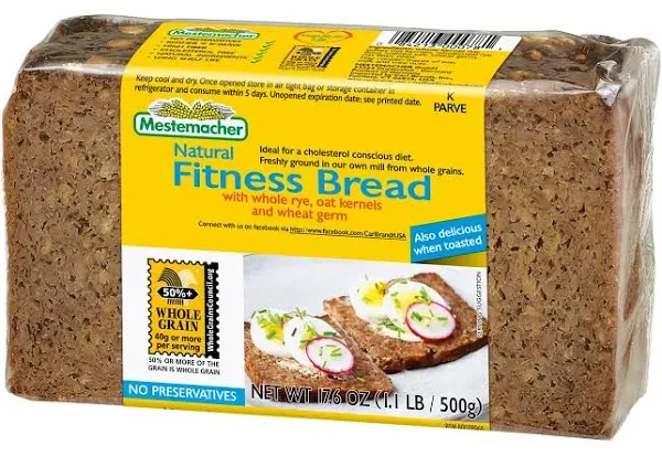 Mestemacher Fitnessd Bread 17.6oz