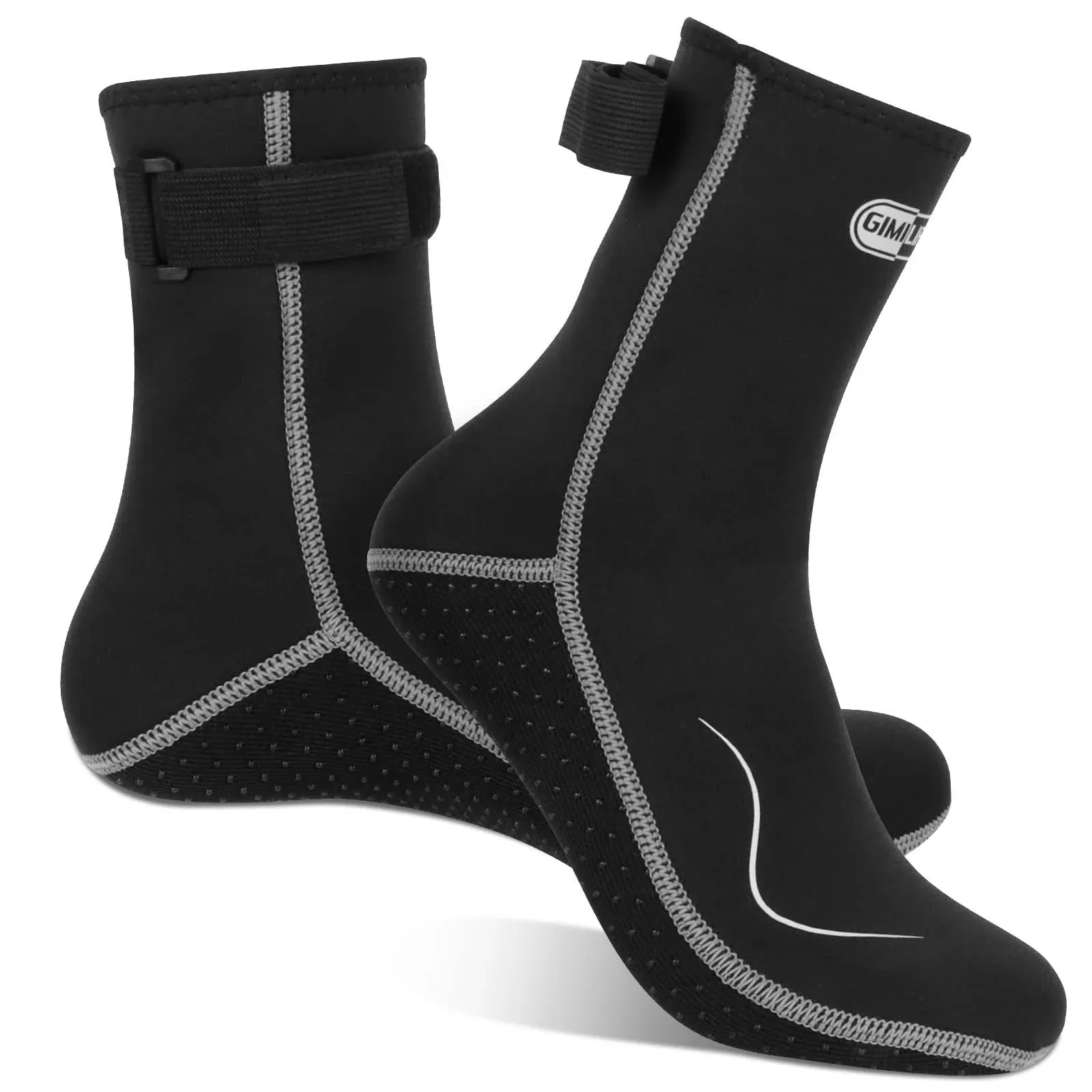 Neoprene Socks, 3MM Water Socks for Women Men, Waterproof Diving Wetsuit Socks