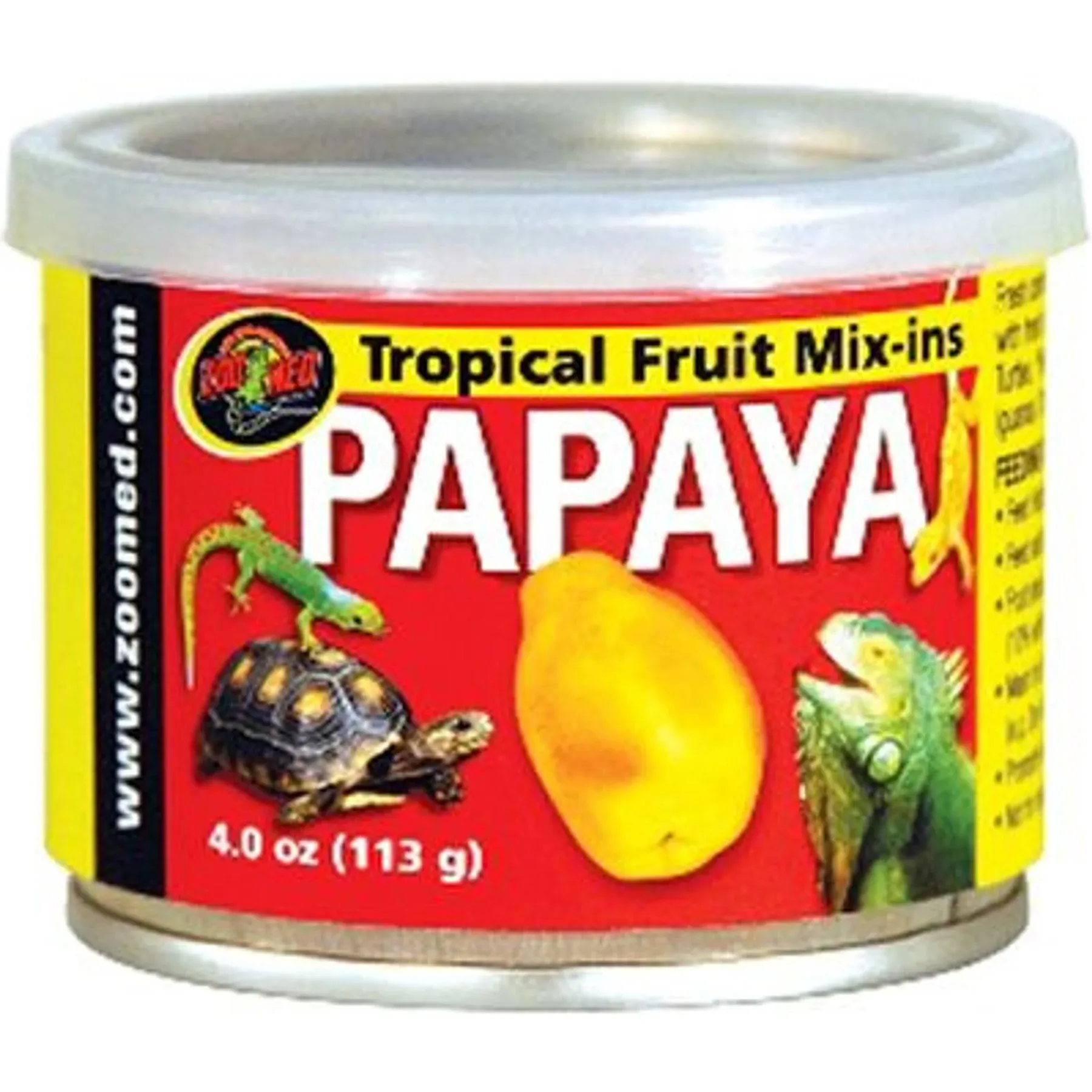 Zoo Med Tropical Fruit Mix-Ins Reptile Food Papaya - ZM-151