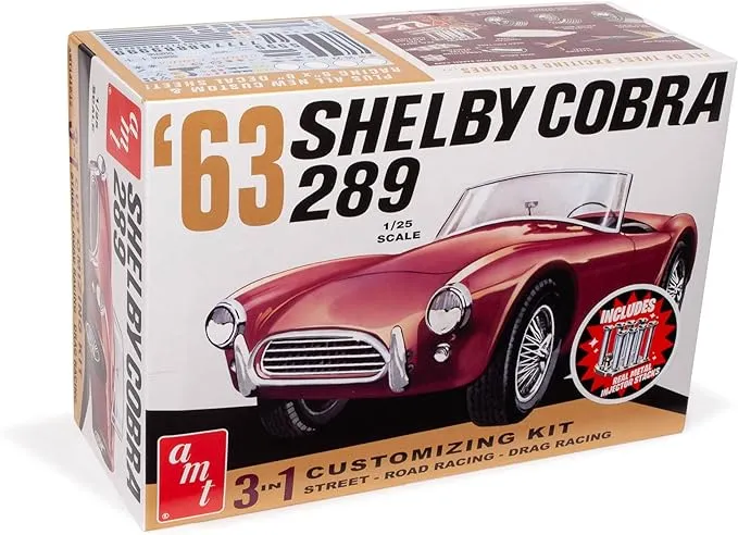 AMT Shelby Cobra 289 1:25 Scale Model Kit