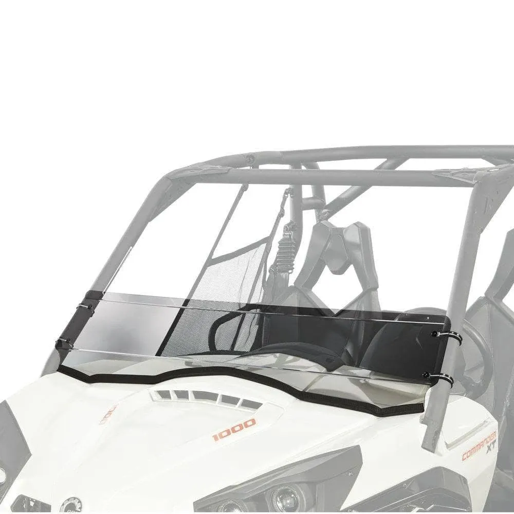 Can Am Commander Fixed Half Windshield